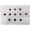 Image 4 : 11 Indian Head Cent Pennies