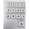 Image 2 : 17 Graded INB Jefferson Nickels