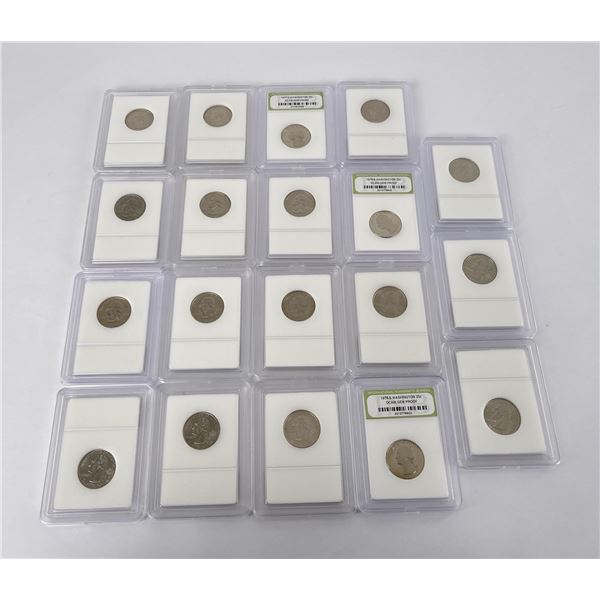 19 Graded INB Quarters