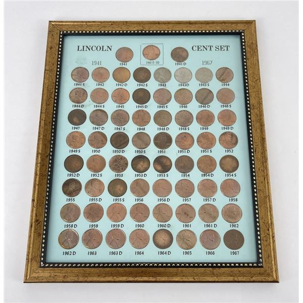 Collection of Lincoln Head Cent Pennies