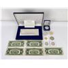 Image 7 : Collection of $2 Bills and Coins