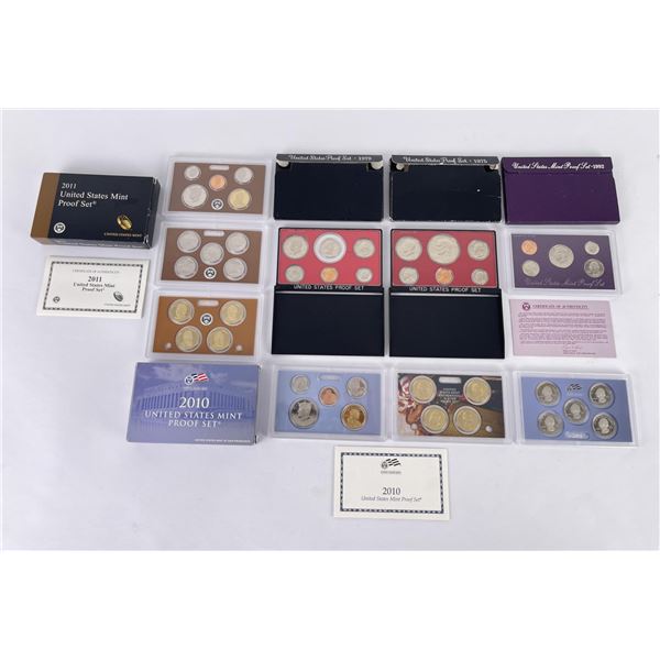 Group of US Proof Coin Sets