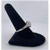 Image 2 : 14K White Gold CZ Ring