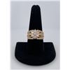 Image 1 : 14K Gold CZ Ring