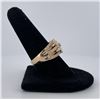 Image 2 : 14K Gold CZ Ring