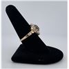 Image 2 : 14K Gold Peridot and Pearl Ring