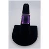 Image 1 : 14K Gold Russian Amethyst Ring