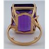 Image 4 : 14K Gold Russian Amethyst Ring