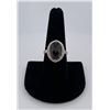 Image 1 : Sterling Silver Smokey Quartz Ring