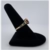 Image 2 : 14K Gold Garnet Ring