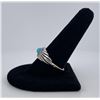 Image 3 : Sterling Silver Turquoise Ring
