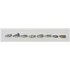 Image 4 : Lot of 8 Sterling Silver Rings