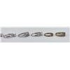 Image 6 : Lot of 8 Sterling Silver Rings