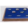 Image 2 : Lot of 5 Sterling Silver Gold Wash Rings