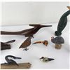 Image 3 : Flock of Handcrafted Folk Art Birds