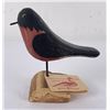Image 1 : Carved Robin Bird Decoy Richard Morgan