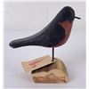 Image 3 : Carved Robin Bird Decoy Richard Morgan