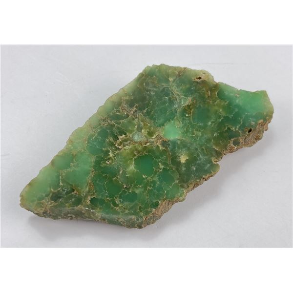 Quartz on Chrysoprase