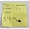 Image 8 : Silver in Sandstone Buckeye Mine Utah