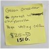 Image 8 : Green Grossular Garnet Chrysocolla California