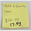 Image 8 : Gold in Quartz Matrix Utah