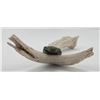 Image 2 : Zuni Lizard Fetish on Antler