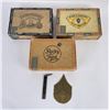 Image 1 : Group of Antique Cigar Boxes