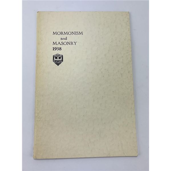 Mormonism and Masonry 1938