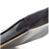 Image 5 : Bottega Veneta Zip Pouch Gilded Waxed Leather Large Black, Gold