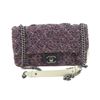 Image 1 : Chanel Multicolor Quilted Tweed Flap Shoulder Bag