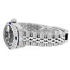 Image 6 : Rolex Ladies Stainless Steel Black Diamond Lugs & Sapphire Datejust 26MM