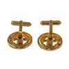 Image 2 : Chanel CC Logo Gold-tone Cufflinks