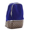 Image 1 : Louis Vuitton Marc Newson Backpack Shearling and Monogram Canvas