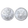 Image 1 : 1995 American Silver Eagle .999 Fine Silver Dollar Coin
