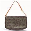 Image 1 : Louis Vuitton Brown Monogram Graffiti Print Coated Canvas Leather Pochette Acces