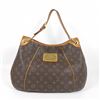 Image 1 : Louis Vuitton Brown Monogram Canvas Leather Galliera PM Hobo Bag