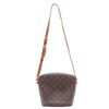 Image 1 : Louis Vuitton Brown Monogram Canvas Leather Drouot Crossbody Bag