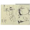 Image 1 : Captain America: The First Avenger (2011) - Armin Zola Notes Paperwork and Rocket Design Drawing