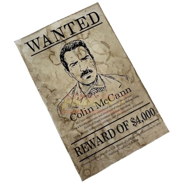 Jane Got a Gun (2015) - Ewan McGregor (Ewan McGregor) Wanted Poster