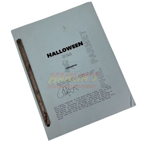 Halloween (2007) - Phil Parmet (Cinematographer) Annotated Script