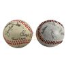 Image 2 : Anchorman: The Legend of Ron Burgundy (2004) - Set of two character Signed Prop Baseballs