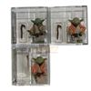 Image 1 : Star Wars - The Empire Strikes Back (1980) - Rare Set of 3 "85 to 90" AFA Graded Yoda Figures