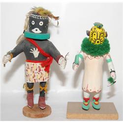 TWO HOPI KACHINAS