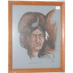 OJIBWA WATERCOLOR
