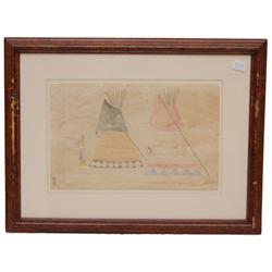 PLAINS LEDGER DRAWING