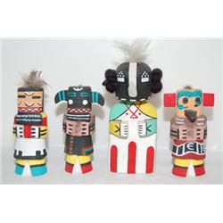 FOUR RT. 66 HOPI KACHINA DOLLS