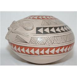 MATA ORTIZ POTTERY SEED JAR