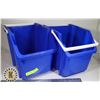 Image 1 : 2 BLUE ICE BUCKETS
