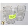 Image 1 : 4 GLASS TEA CUPS