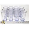 Image 1 : LOT OF 12 MATCHING PLASTIC DRINK GLASSES